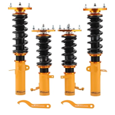 4PCS Full Coilover Struts Shocks Suspension Kit – For 1988-1999 Toyota Corolla (E90/E100/E110)