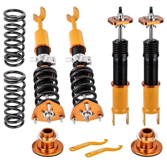 Maxpeedingrods Coilovers Struts for Nissan Fairlady Z350Z Z33 03-08 Shock Absorber Adj. Height Fits select: 2003-2006 INFINITI G35, 2004 NISSAN 350Z ROADSTER
