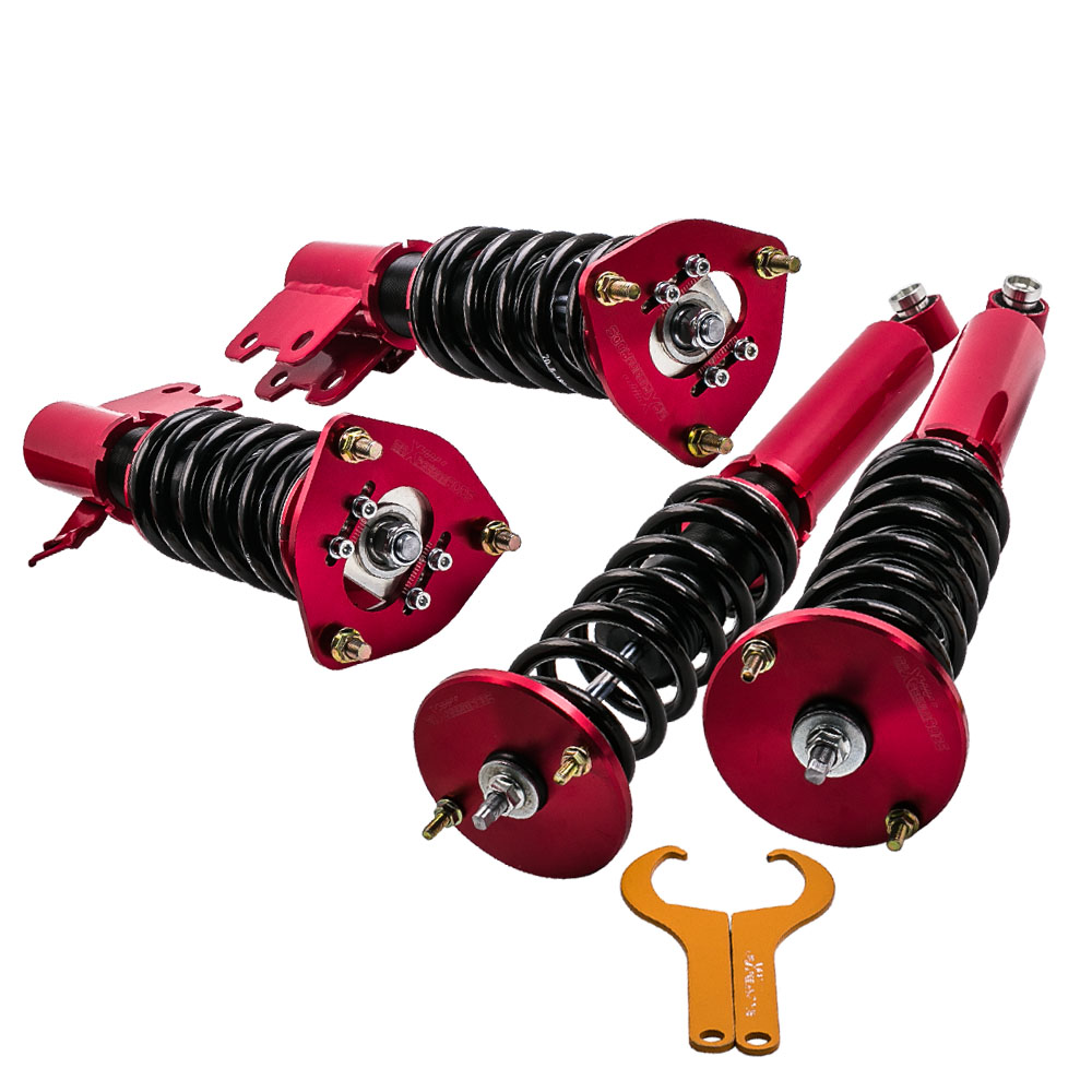 Coilovers Lowering Kit 24 Level Damper Adjustable For Nissan 240sx S14