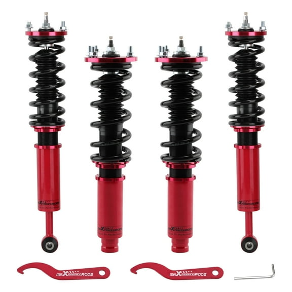 Maxpeedingrods Complete Coilovers for Honda Accord 1998-02 Acura TL 1999-2003 Acura CL 2001-2003 Adj. Damper