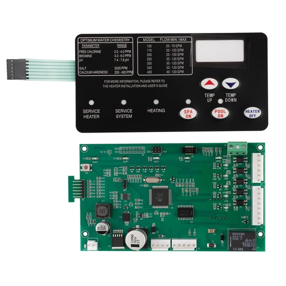Maxpeedingrods Control Board Kit w/ 472610Z Switch Pad For Master Temp 400 SR333HD 42002-0007S