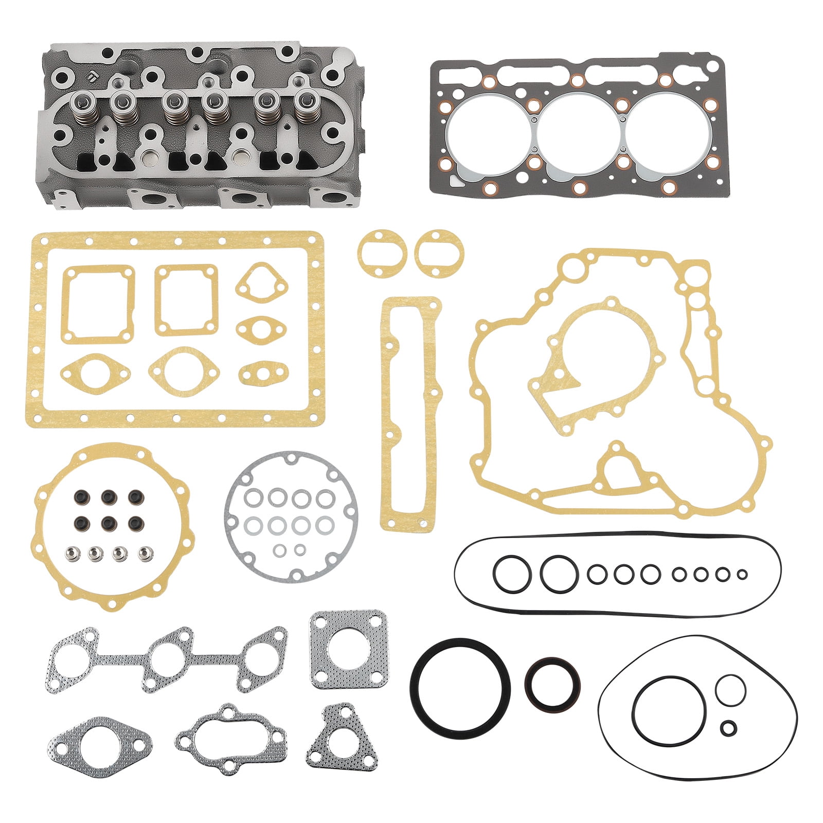 Maxpeedingrods D1105 Engine Complete Cylinder Head w/ Gasket Kit for ...
