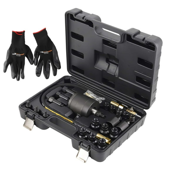 Maxpeedingrods Diesel Injector Puller Pneumatic Injector Extractor Puller Adapters Set 5-8 bar