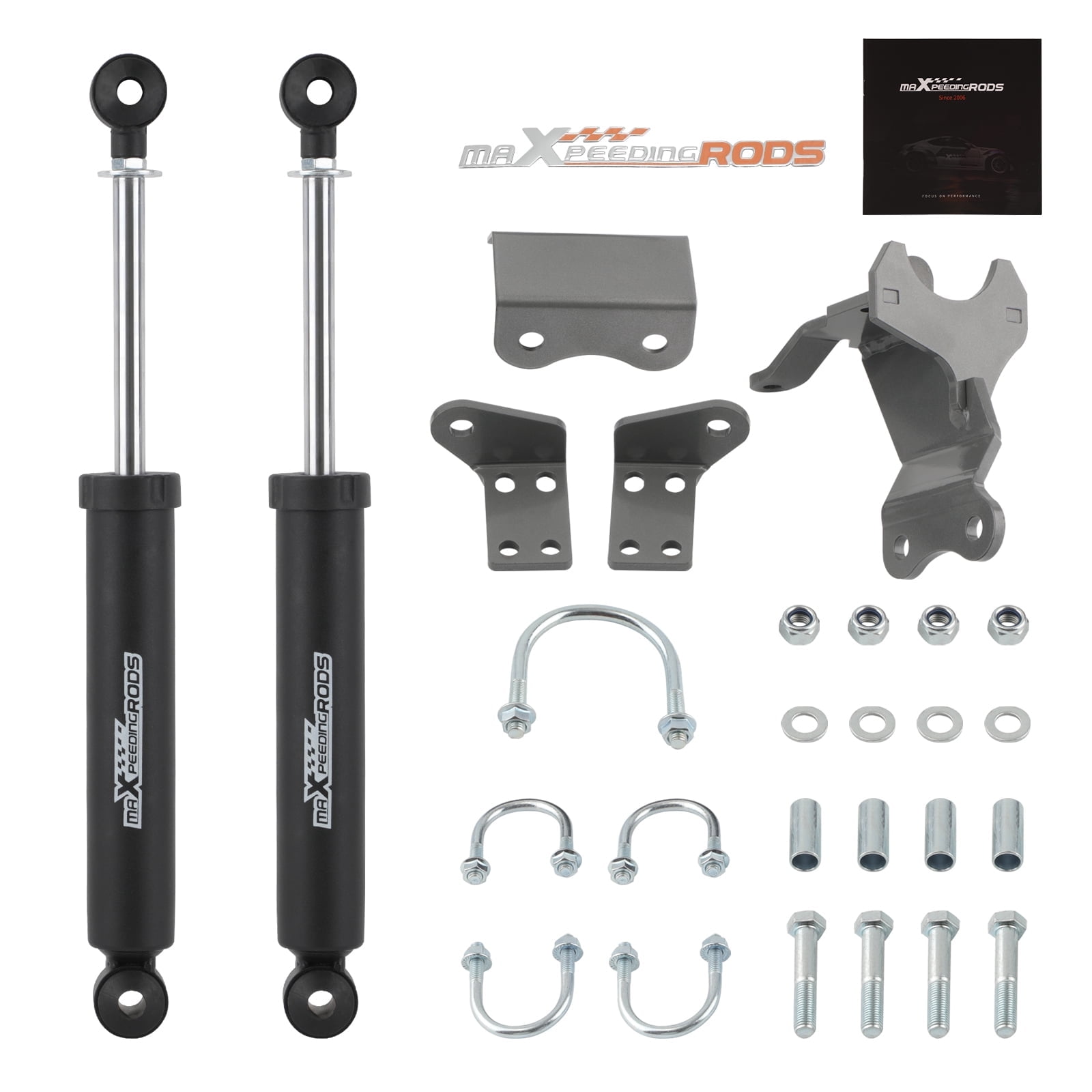 Rancho 63-69 Jeep Gladiator Front Steering Stabilizer Kit main image 1