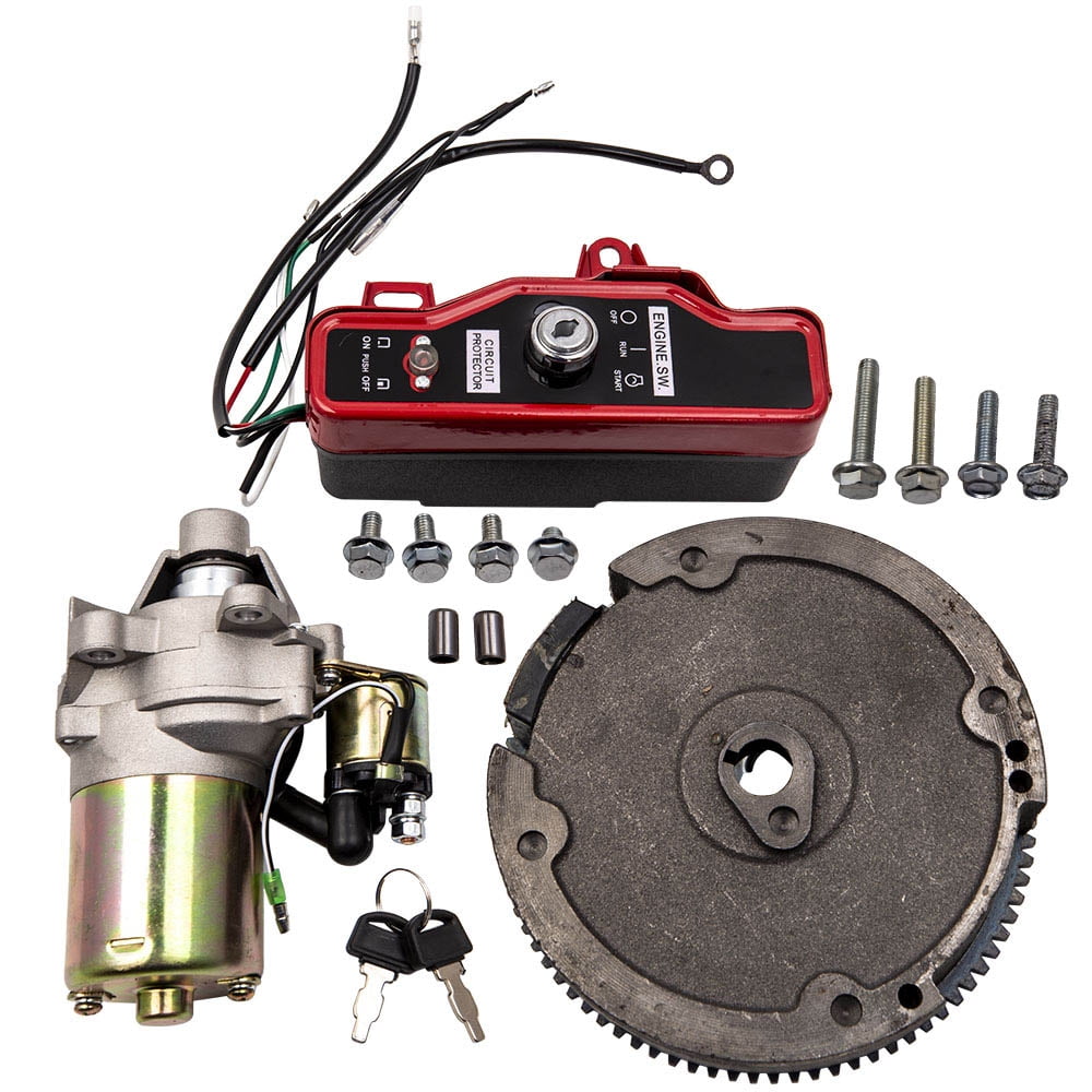 Maxpeedingrods Electric Starter Motor Start Kits for HONDA GX160 5.5HP GX200 6.5HP 4-stroke