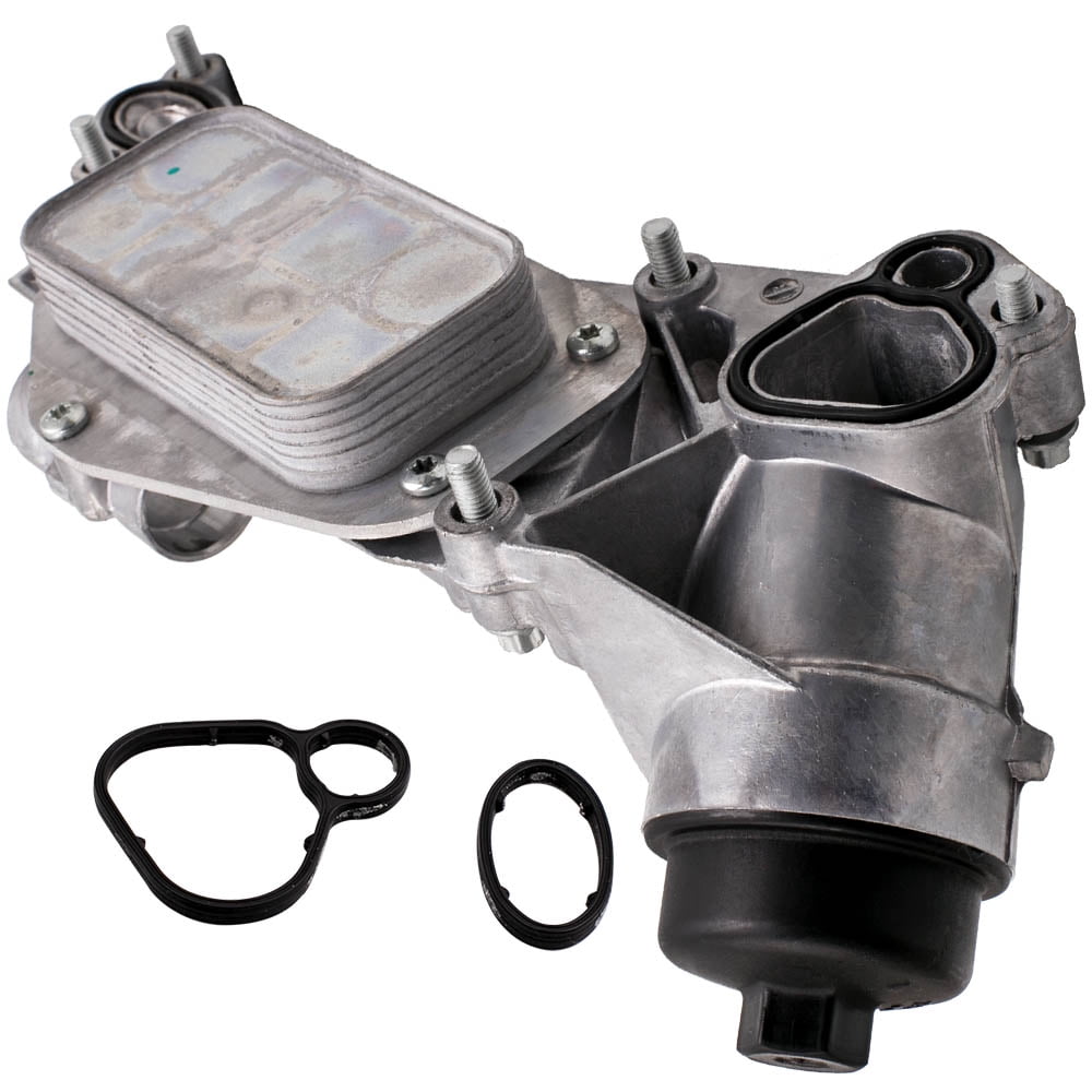 Maxpeedingrods Engine Oil Cooler Oil Filter for GM Chevy Cruze Sonic Aveo 1.8L 25199751 Automotive Parts Fits select: 2013-2014 CHEVROLET CRUZE LS, 2011-2012 CHEVROLET CRUZE LT