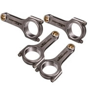 Maxpeedingrods Forged 4340 H Beam Connecting Rods ARP for Mazda Speed 3 MZR 2.3L DISI 0.886"