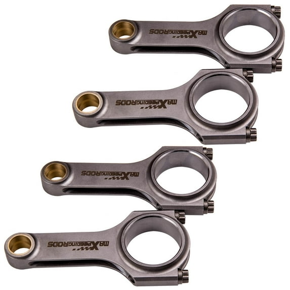 Maxpeedingrods Forged H-Beam Connecting Rods Set fit Honda/Acura H23/F22 2.2 2.3L 142mm ARP2000