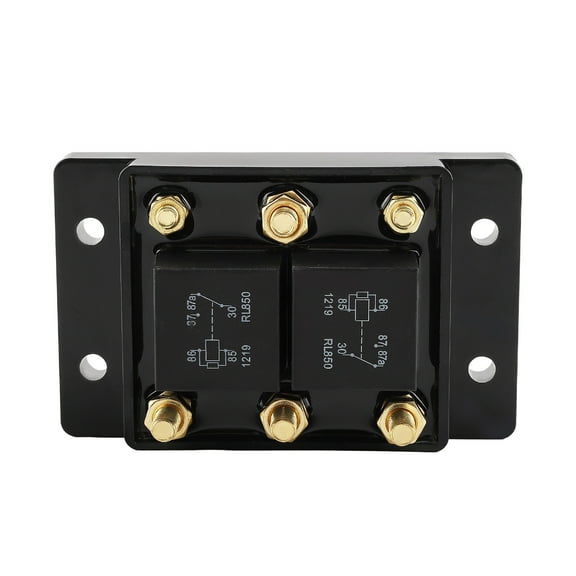 Maxpeedingrods Forward and Reverse Relay Module compatible with Tarp and Winch Motor Snow Plow