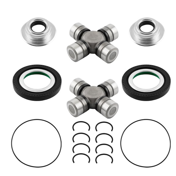 Maxpeedingrods Front Axle Seal & Greaseable U Joint Kit For Ford Superduty F250 F350 2014835