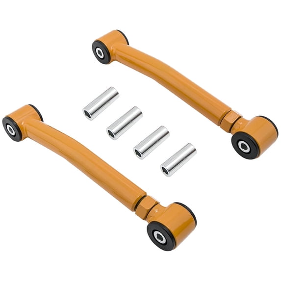 Maxpeedingrods Front Lower Heavy Duty Adjustable Control Arm Rods Set for Jeep TJ-ZJ-XJ-MJ Fits select: 2000-2001 JEEP CHEROKEE SPORT, 1998-2002 JEEP WRANGLER / TJ SPORT