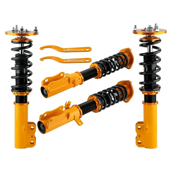 Maxpeedingrods Front & Rear Coilovers Lowering Kit Coils Struts Set For Toyota Camry 1995-2001