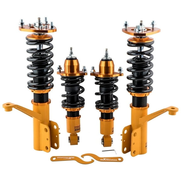Maxpeedingrods Front & Rear Complete Coil Spring Struts for Honda Element 2007-2011 Coilovers