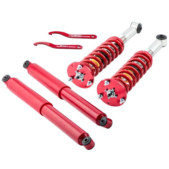 Maxpeedingrods Full Set Complete Shocks & Struts For Ford F-150 2004 2005 2006 2007 2008 2WD
