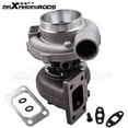 thumbnail image 1 of Maxpeedingrods GT3037 GT3076 T3 HUGE 4-BOLT 500+HPS Universal Turbo Turbocompressor 0.82 A/R, 1 of 9