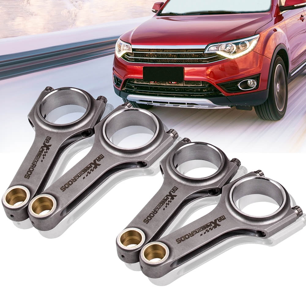Maxpeedingrods H-beam Connecting Rods for Toyota Corolla 4AGE AA63 AE86 ...