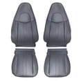 thumbnail image 1 of Maxpeedingrods Leather Seat Cover for Chevy Express & GMC Savana 1500 2500 3500 2003-2014 Dark Gray Passenger Sdie, 1 of 12