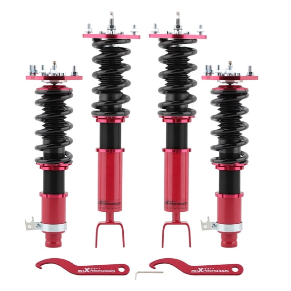 Maxpeedingrods MSR Coilover Kits for Honda Prelude 1992 -2001 Shock Struts Adjustable Damper