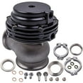 thumbnail image 1 of Maxpeedingrods MVS Style 38mm V-Band External Wastegate For Turbocharger Bov BLACK with clamps, 1 of 7