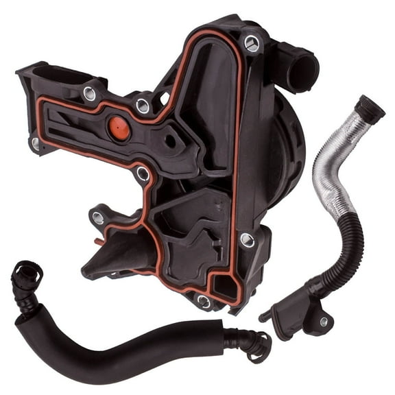 Maxpeedingrods PCV Valve Crankcase Vent Cover Oil Separator + 2 Hose for Audi A4 VW GOLF 2.0L Fits select: 2016 AUDI Q5 PREMIUM PLUS S-LINE, 2015 AUDI Q5 PREMIUM PLUS