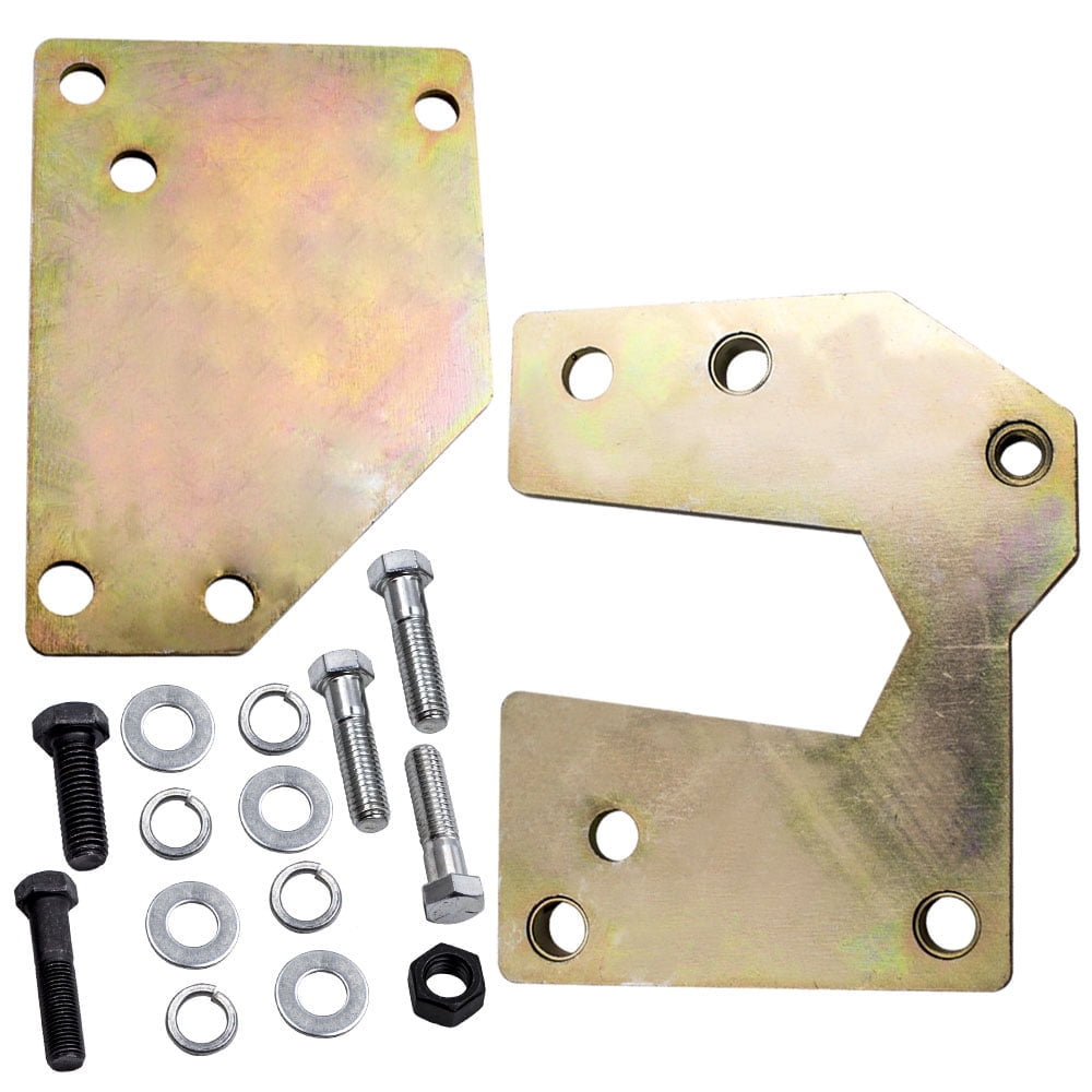 Bracket Tab 44273 Black 1.5 Inch Tabs Edelbrock 44273 Hold-Down Tab Kit - 1.5