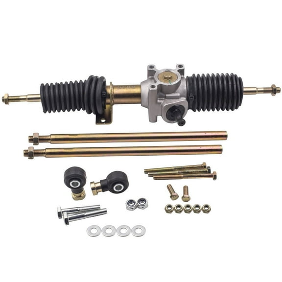 Maxpeedingrods Power Steering Rack and Pinion for Polaris RZR S 800 EFI 2009-2014 with Two Tie Rod Ends