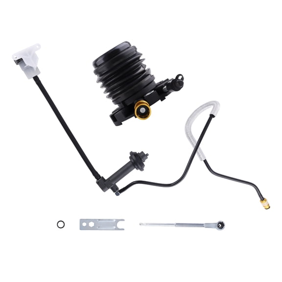 Maxpeedingrods Pre-Filled Clutch Master & Slave Cylinder Line Assembly Kit for Ford Explorer 2001, Ranger 2001-2011, for Mazda B2300 B3000 B4000 2001-2009, 13665619, CC649042, 13865010