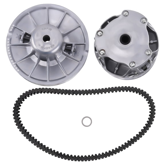 Maxpeedingrods Primary & Secondary Driven Clutch w/Belt for Polaris Ranger 570 EFI 2014-2017, Ranger 500 2017-2021, Ranger Crew 570 EFI 2014 2018-2019, Replace# 1323255,1323013