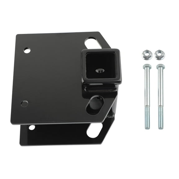 Maxpeedingrods RV Bumper Hitch Receiver 2 inch Adapter Openning 3,500 lbs Capacity for 4X4 inch