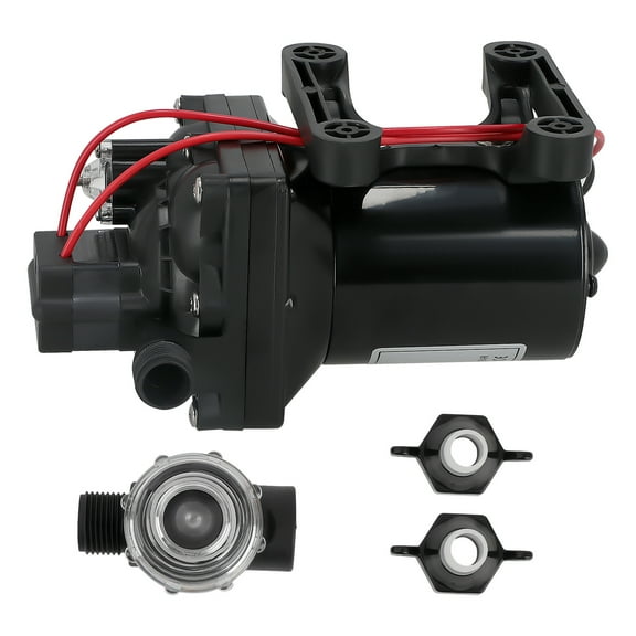 Maxpeedingrods RV Water Pump 4008-101-A65 12V 3.0 GPM, Self-Prime Camper Water Pump for Camper Shower Sprayer Yacht Boat, 4008-101-E65