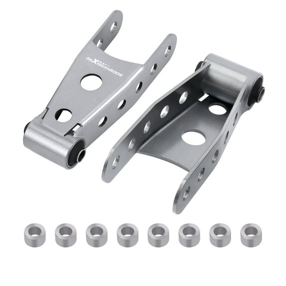 BFO Rear 2"-3" Lowering Drop Shackle Kit fit for Chevy Silverado 1/2 Ton 2007-2016