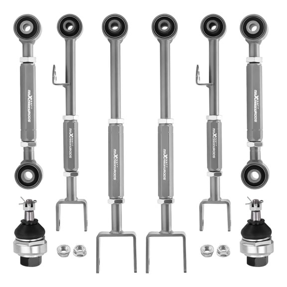 maXpeedingrods Rear Camber Control Arm Kit for Honda Accord 2008-2013 TL TSX 09-13 with Ball Joint