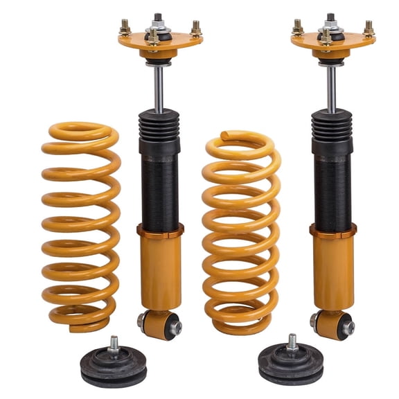 Maxpeedingrods Rear Coilovers Shocks Springs Adj Height Fit BMW X5 2000-2006 E53 Automotive Specialty Parts