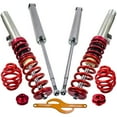 thumbnail image 1 of Maxpeedingrods Red Front +Rear Coilover Kit for BMW 3 Series E46 320 323 325 328 330 335 Cabrio Fits select: 2004-2005 BMW 325 IS SULEV, 2001-2005 BMW 330 CI, 1 of 5