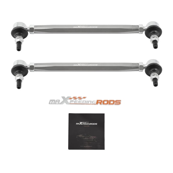 Maxpeedingrods Replacement Front Sway Bar Adjustable Link 280-330mm for Honda Civic 2016-2019