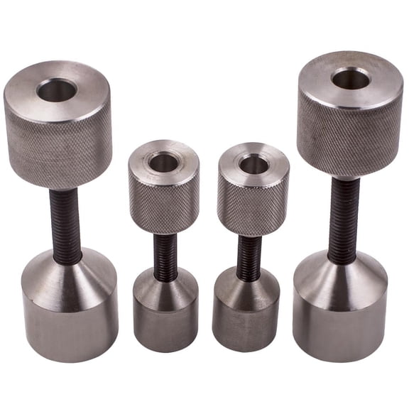 Maxpeedingrods Set of 4 Flange Two Hole Flange Pin1-1/8 '' & 5/8'' Dia. Up to 3'' Thick