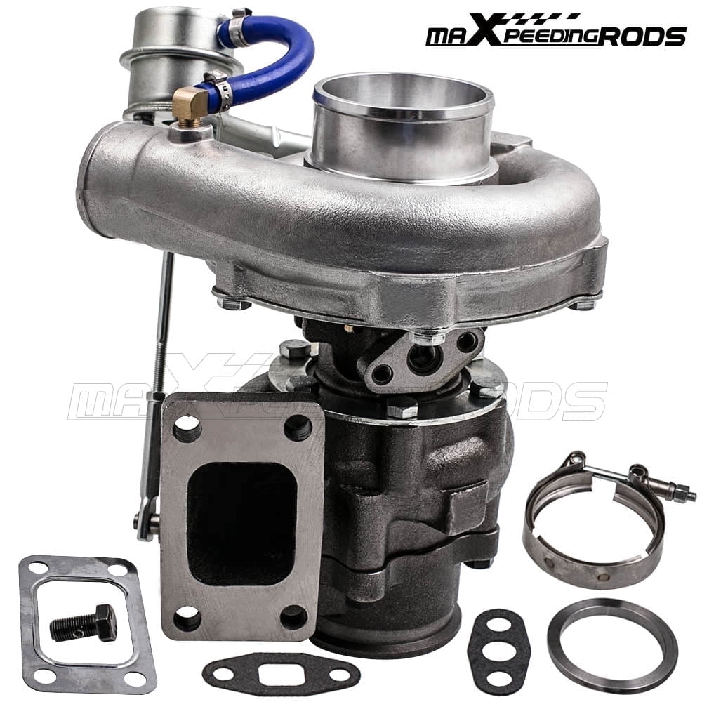 BFO T04E V-Band Universal Turbocharger .63 A/R Turbine .5A/R With Internal Wastegate T3 T4 Turbo for all 4CYL 6CYL 1.5L-2.5L Engines 420HP Fits select: 2012-2014 HONDA ACCORD EXL