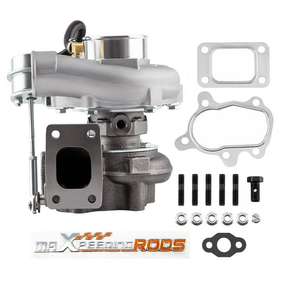 Maxpeedingrods GT28 GT2871 Turbo Turbocharger with Gaskets for 4 cylinder with 1.5L-2.0L Engine, Up to 350BHP, for Nissan 240SX 1989-1998