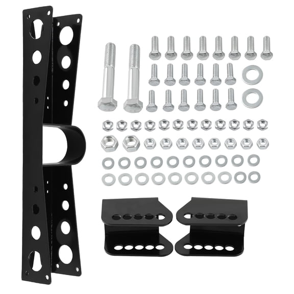 Maxpeedingrods Trailing Arm Cross Member Anti Squat Brackets Rear for Chevy C10 GMC C15 1967-72