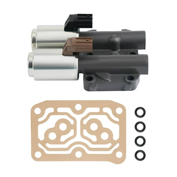Maxpeedingrods Transmission Dual Linear Solenoid w/Gasket for Honda Accord Acura 28260-PRP-014