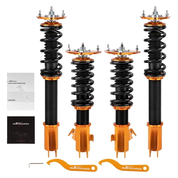 Maxpeedingrods Twin Tube 24 Levels Adj. Coilovers For Subaru Impreza WRX 2000-2007 GDA GD9 GGA