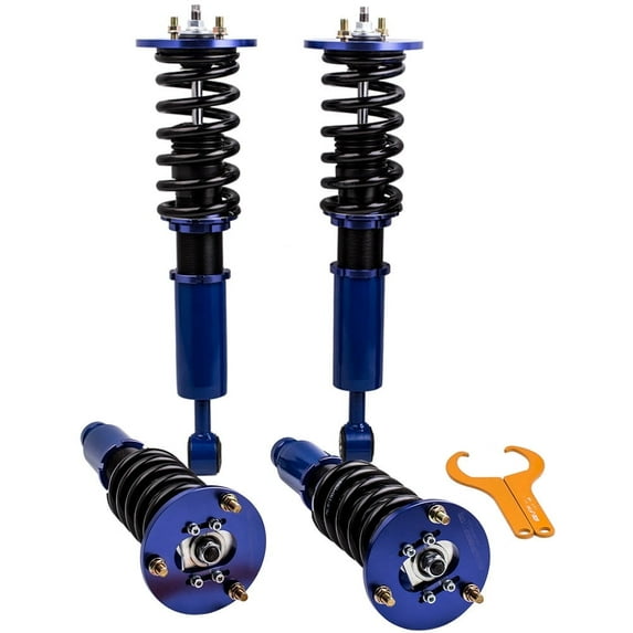 Maxpeedingrods Twin-Tube Damper Coilover Suspension Kits For Eclipse 95 - 99 Galant 94-98 Fits select: 1997-1999 MITSUBISHI ECLIPSE GS, 1996 MITSUBISHI ECLIPSE RS