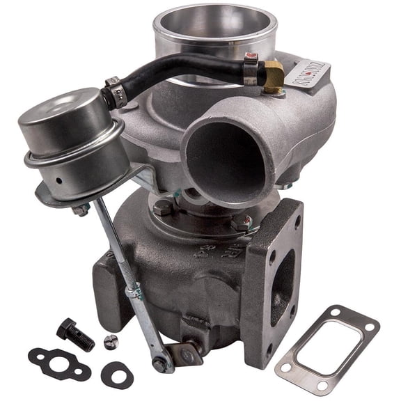 Maxpeedingrods Upgraded Universal Turbo GT2860 GT2871 T25 GT28 for 1.6L-2.0L Turbine 0.64 A/R