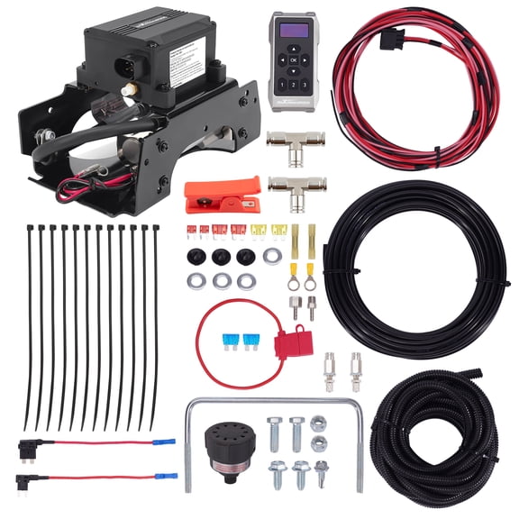 Maxpeedingrods Wirless Universal Air shock Compressor Springs Controller Kit for Vans Pickups