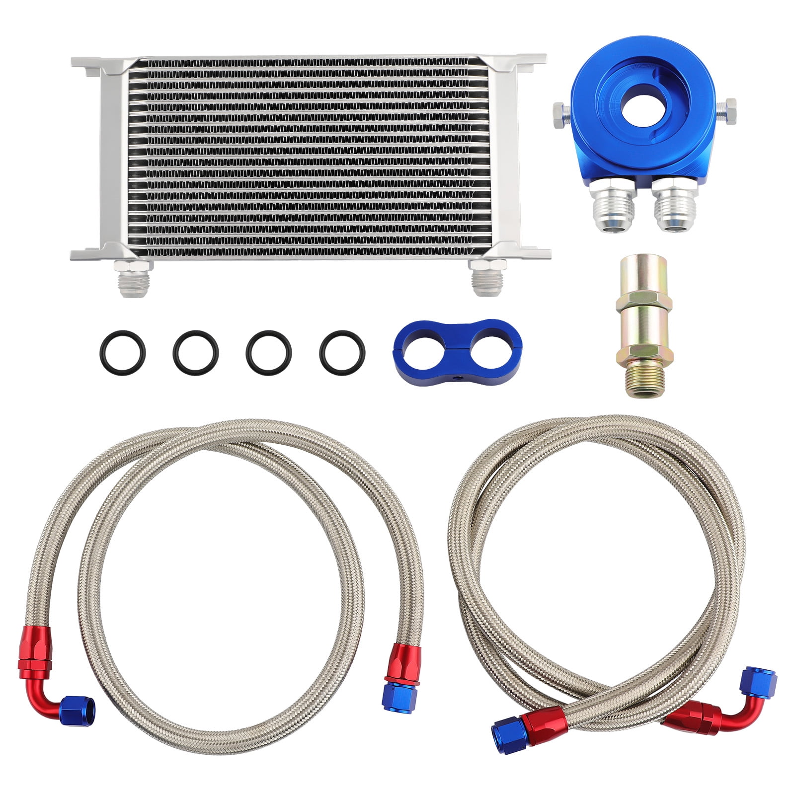 Kit Refroidisseur Huile Moteur MaXpeedingrods 13 Rangées AN-10 - Universel