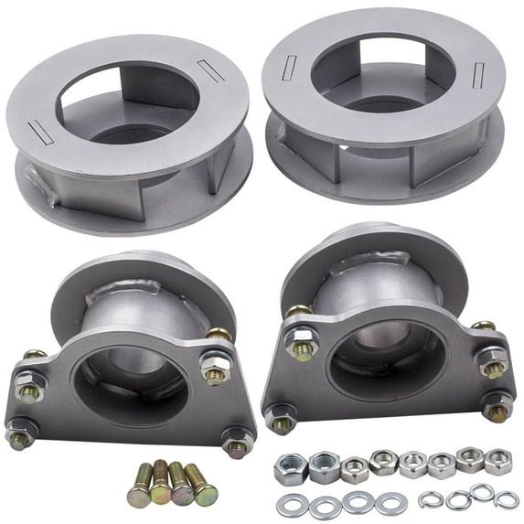 MaxpeedingrodsLeft Right Under Bed Weld In C-Notch fit for Chevy Silverado 1500 2009-2017