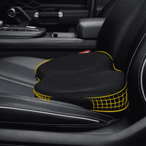 ZYQ Memory Foam Seat Cushion for Car Seat Driver - Sciatica and Back Pain Relief - Enhancing Driving Comfort
