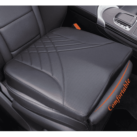 Maxphenix Memory Foam Car Seat Cushion - Coccyx & Back Pain Relief for Car, Truck, Office - Black