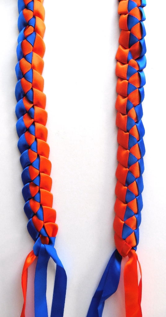 Maxport Corporation Braided Lei Royal Blue/orange