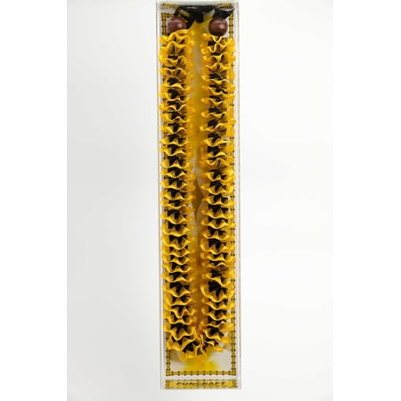 Maxport Corporation Ribbon Lei Black/lt. Gold